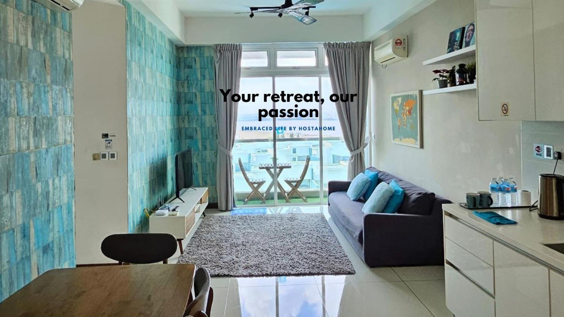 Experience The Coast - Hostahome Suites At Paragon Residence Near Downtown Джохор-Бару Экстерьер фото